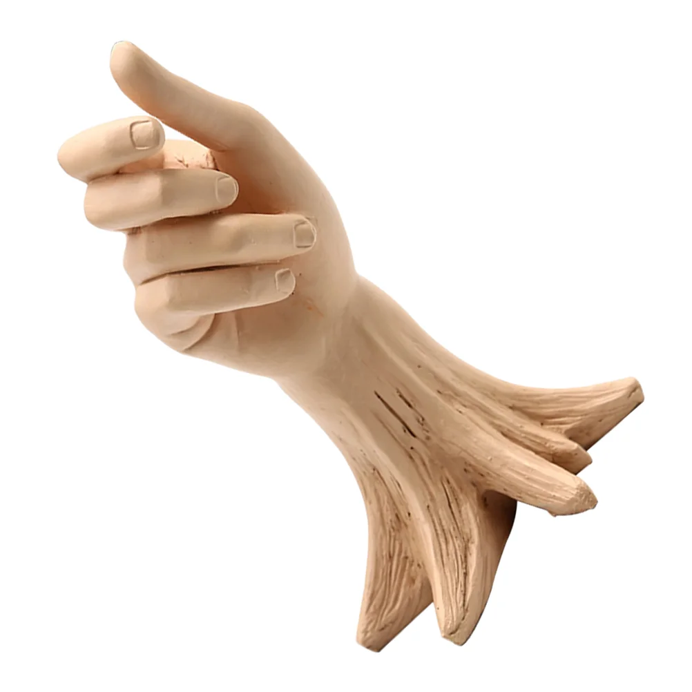 

Arm Body Shaped Small Flower Vase Resin Vase for Home Living Room Decoration