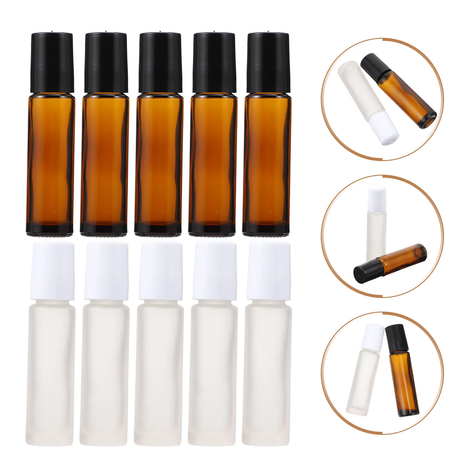 

20pcs Durable Multipurpose Portable Practical Travel Bottles Roller Ball Bottles