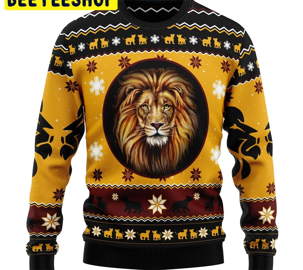 2024 fall christmas new 3d print faux sweater hoodies and pullovers mens men's clothing unisex menswear ...