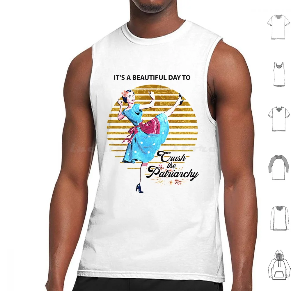 

Crush The Patriarchy Tank Tops Print Cotton Crush The Patriarchy Down With The Patriarchy Feminism Feminist