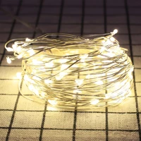 2m 5m 10m copper wire led string lights holiday fairy lights garland christmas tree decor wedding party diy natal navidad 2022