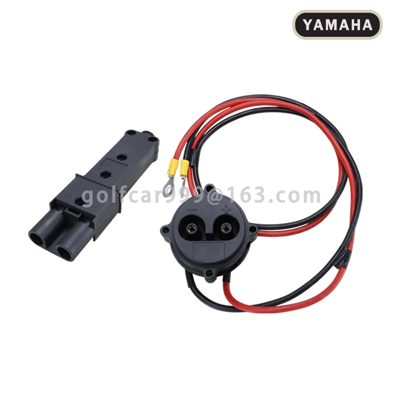 Фото Розетка постоянного тока для зарядного устройства для гольф-кара Yamaha OEM #   JR1-H235A-00 #   JR1-H6181-02-00 №1