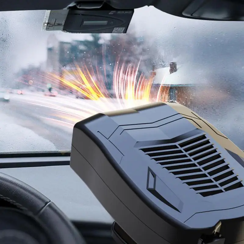 Автомобильный обогреватель портативный Электрический автомобильный демистер 12