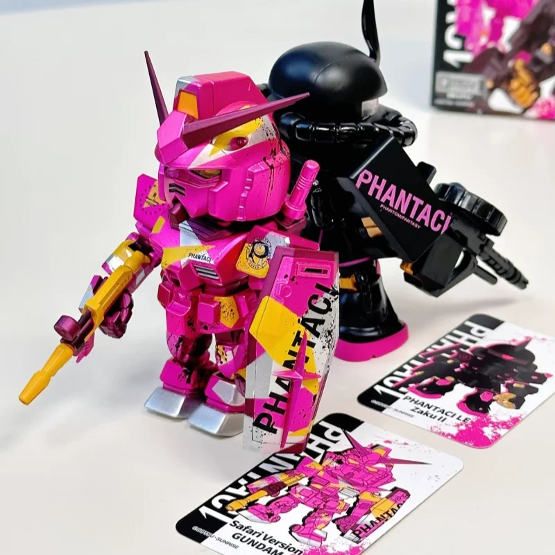 Фото В наличии! Новинка! Горячая новинка! QMSVmini Gundam: Слепая коробка PHANTACI New Century Fantexi, коллаборация с Джей Чоу. Крутые подарки-сюрпризы, праздничные игрушки. №5