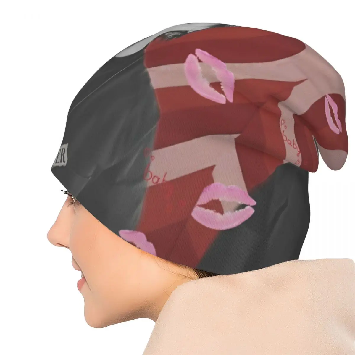 Джастин Бибер шляпа с сердечком модные уличные шапочки Skullies шапки унисекс теплые