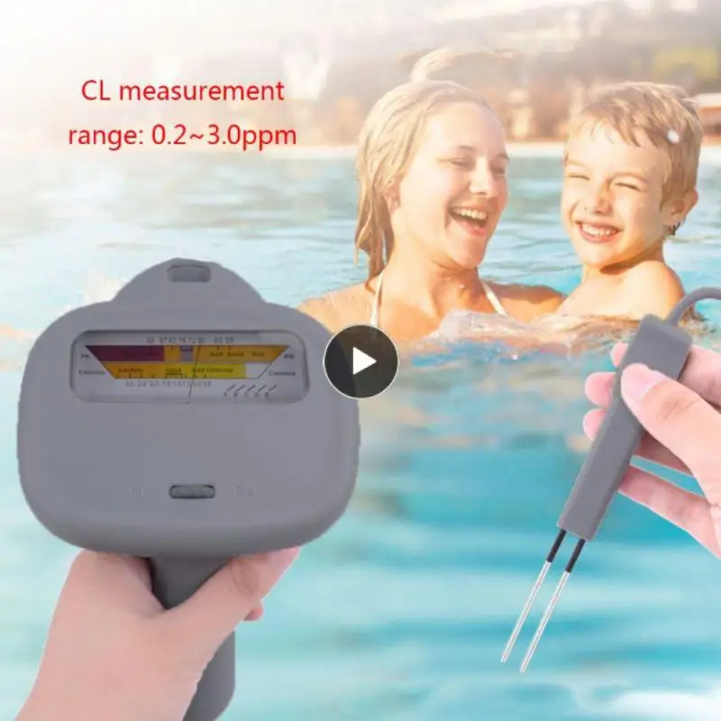 

2 In 1 PH Chlorine Meter Tester PH Tester Chlorine Water Quality Testing Device Tools For Pool Aquarium Portable Drinking Water