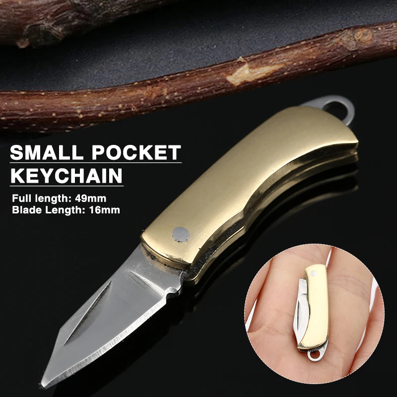 Складной Карманный Брелок для ключей из нержавеющей стали длина 49 мм - купить по