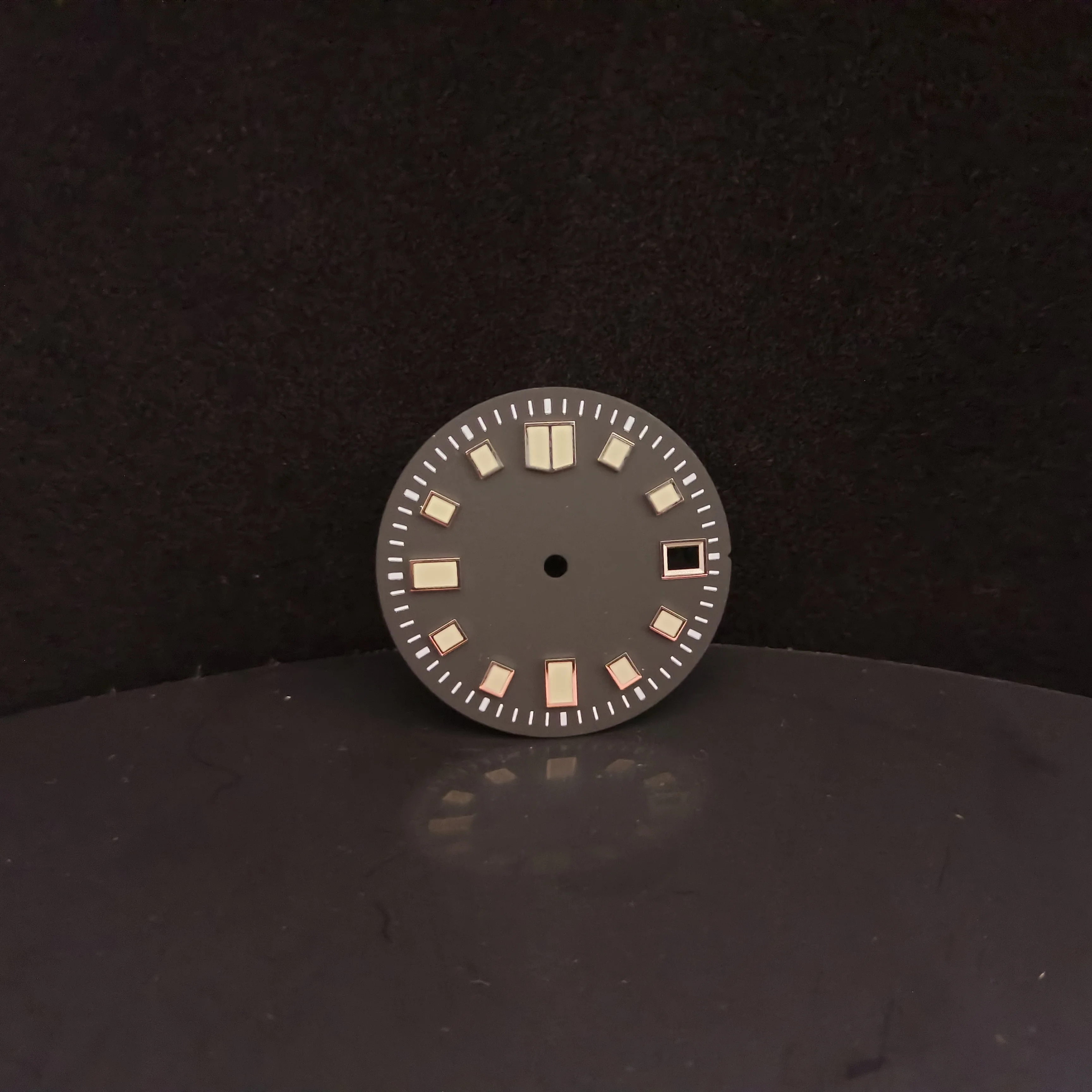 Mod 28.5mm C3 luminous SKX6105 Tuna 007 Turtle Watch Dial Fit For NH35/36 7s26 4r35 Automatic Movement