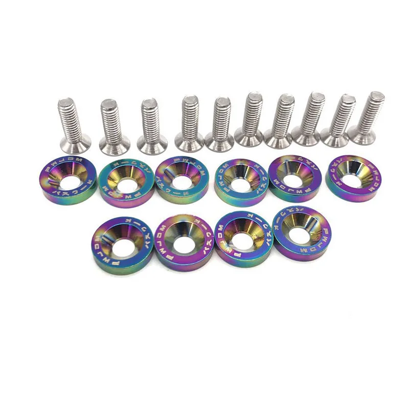 

Automobile Front And Rear Bar Reinforced Gasket For Export Auto Parts Universal Color Gasket Surround Buckle Plate Screw