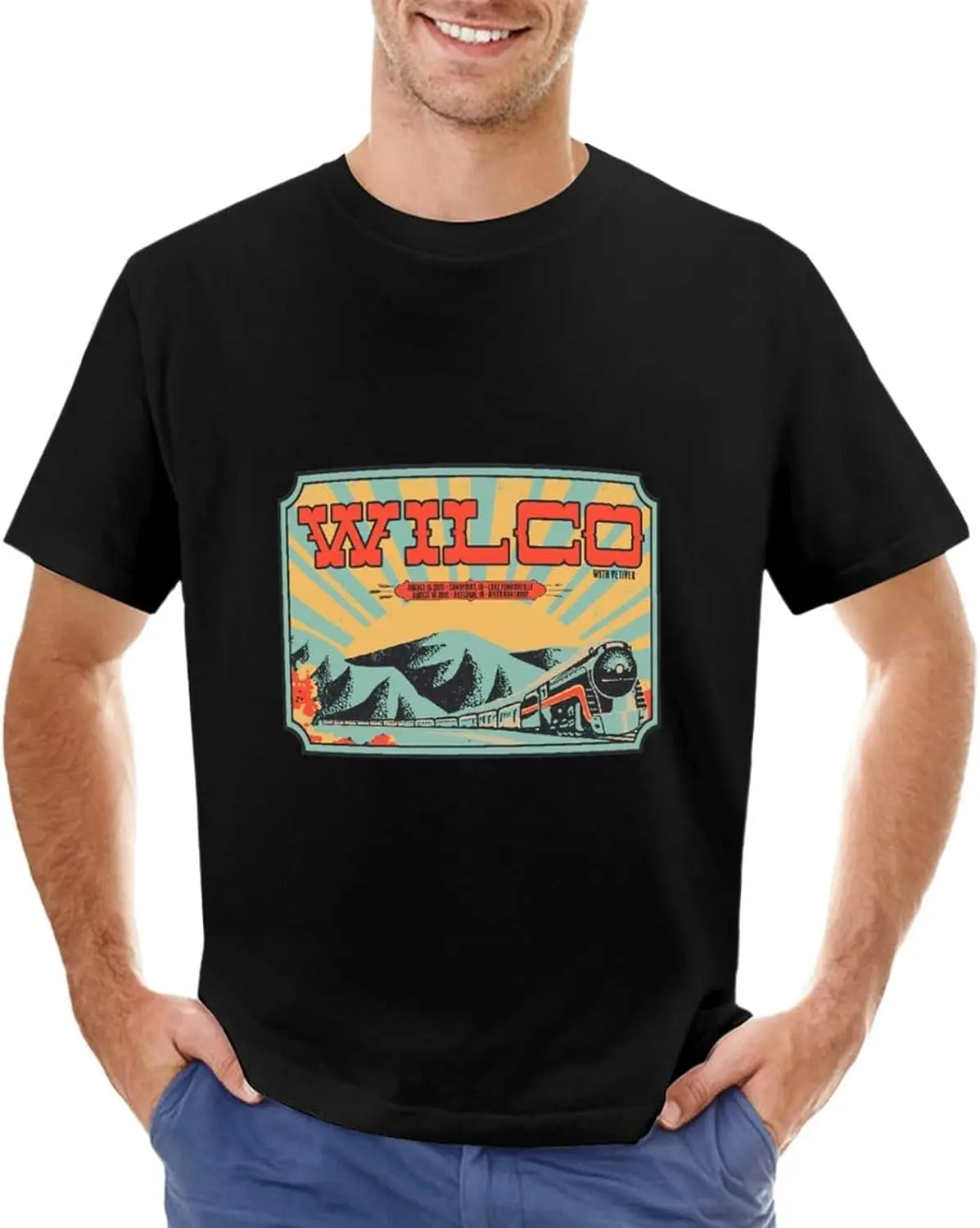 Футболки для мужчин Wilco Летние топы с короткими рукавами