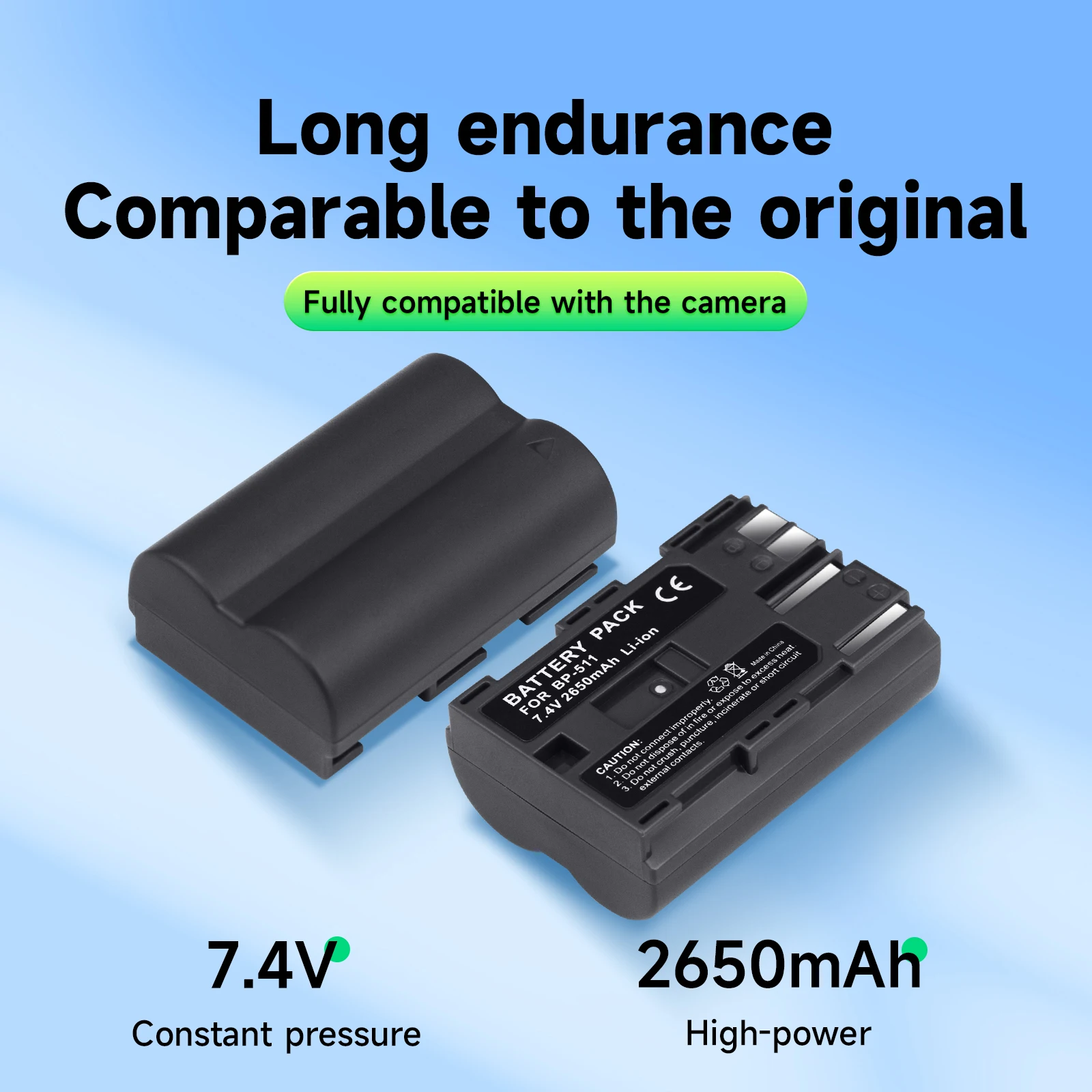 Фото BP-511A BP511A BP-511 BP511 Аккумулятор для камеры + USB-зарядное устройство для хранения ЖК-дисплея для Canon EOS 40D 5D 50D 20D 300D 10D 30D 5D Mark I №3