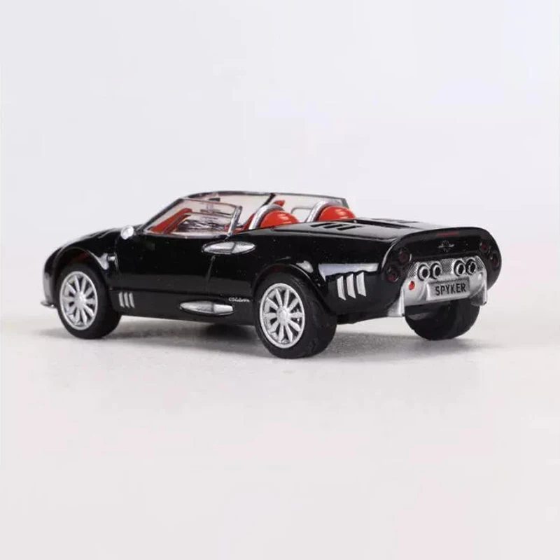 Фото Масштабная модель спортивного автомобиля Spyker C12 LaTurbie Convertible 1:64, имитация, из сплава, статическая, коллекционная, игрушка, подарок, сувенир №5