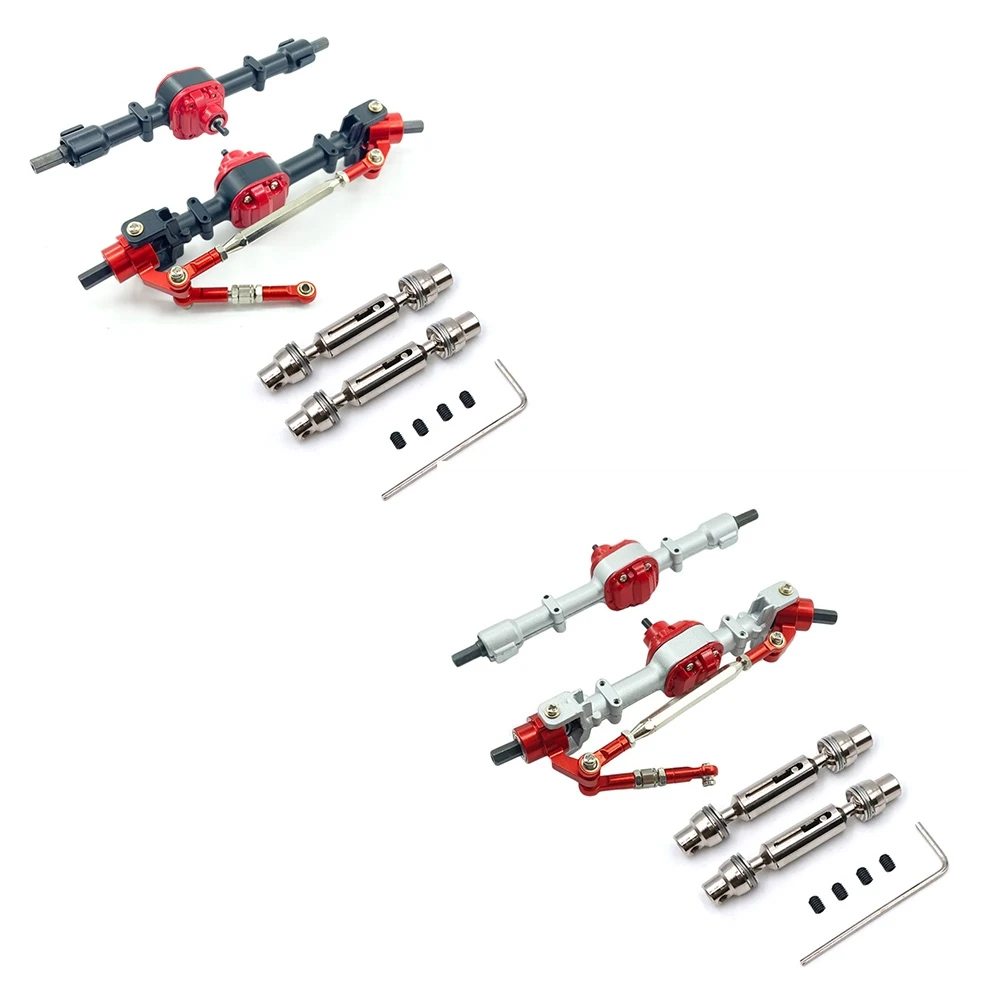 

FBIL-металлическая передняя и задняя мостовая ось с приводным валом для MN D90 D91 D96 D99S MN-90 MN99S 1/12 обновленные детали для радиоуправляемых автомобилей