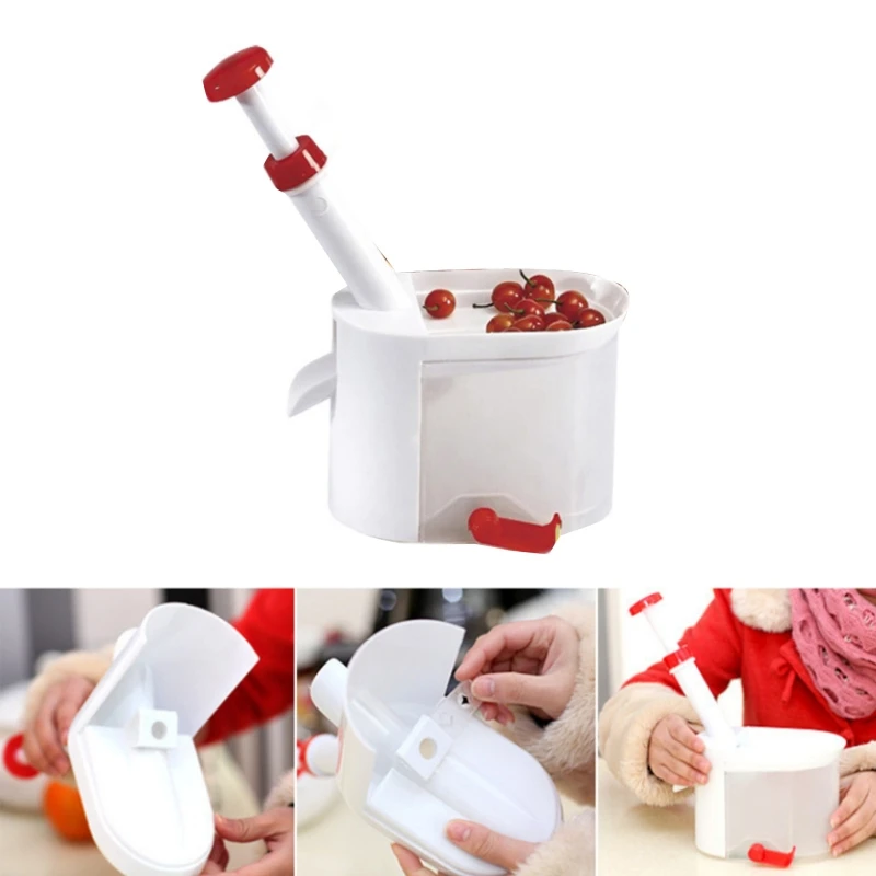 

Fruit Seed Remover With Container Kitchen Accessories Gadgets Tool for Kitchen