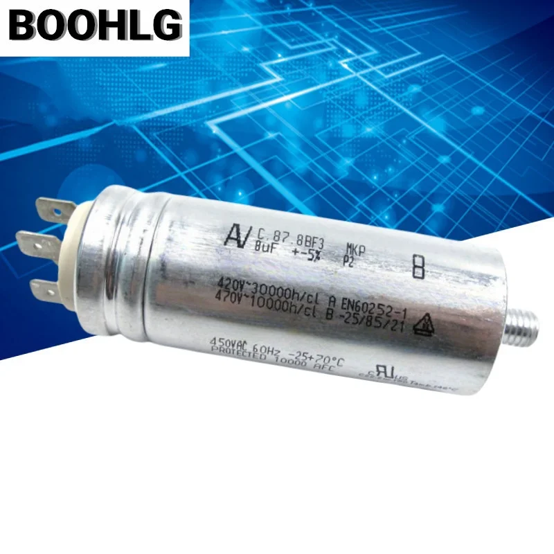 1 шт. AV Arcotronics c. 87.8bf3 MKP 7 5 UF 10UF 11UF 8UF 420-470V конденсатор
