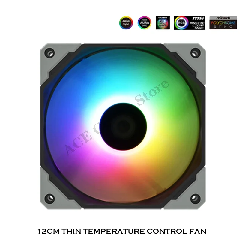 12015 шт. чехол Fan 15 мм ультратонкий вентилятор водяного кулера для процессора 4