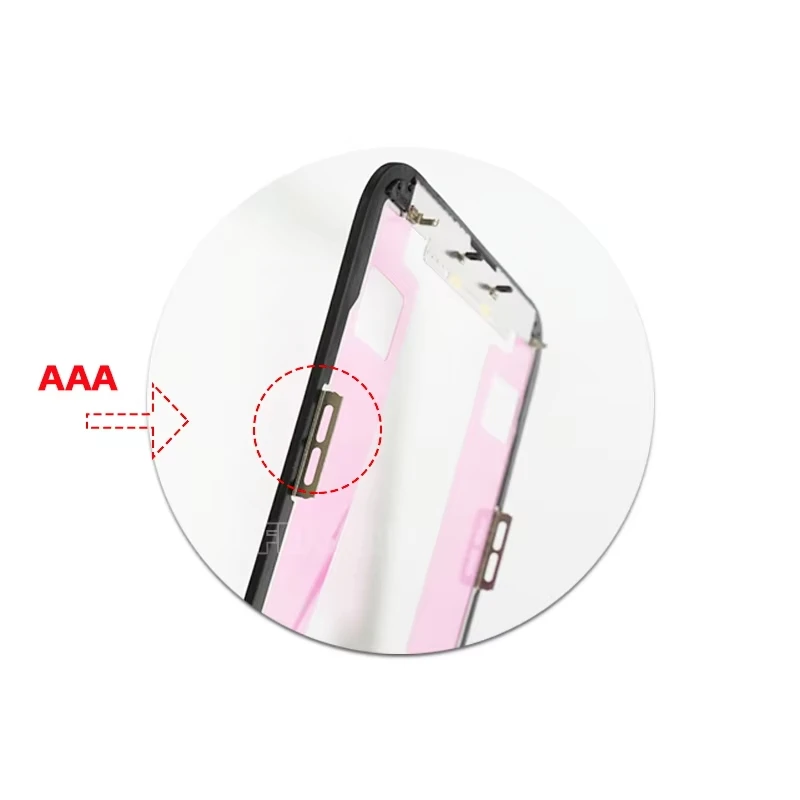 10 шт. 100% оригинальная рамка на переднюю панель + клейкая лента для IPhone 14 13 12 11 X XS MAX