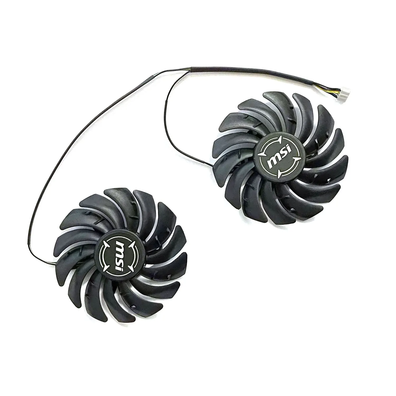 Совершенно новый вентилятор графического процессора 85 мм 4PIN PLD09210S12HH RX6600XT для