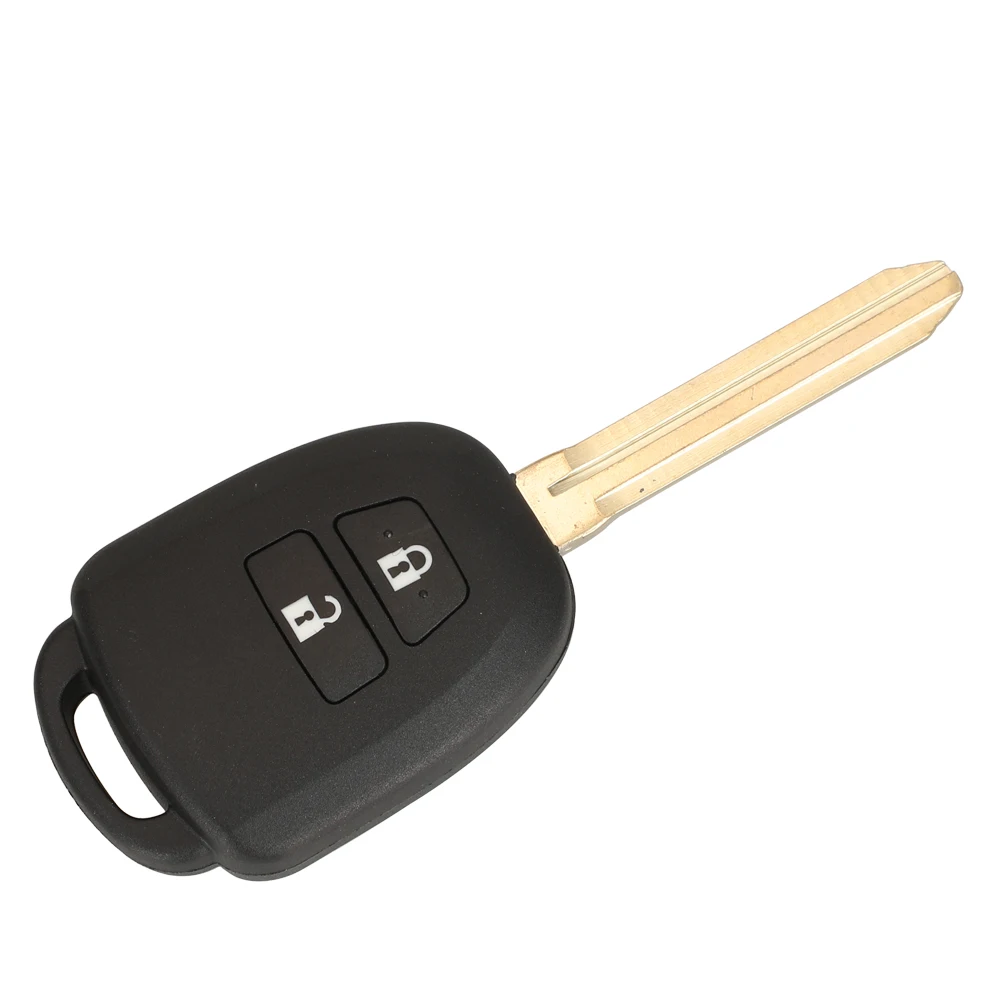

Jingyuqin Дополнительный Корпус Ключа С 2/3/4 Кнопками Для Toyota Camry Fit Corolla RAV4 2012-2017, Материал ABS С Лезвием TOY43