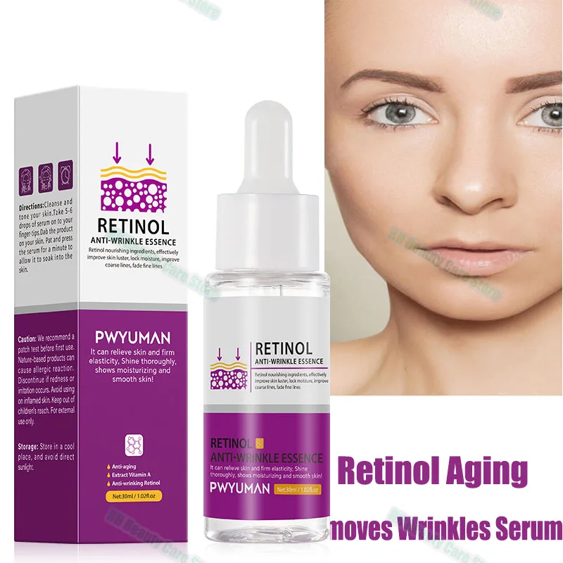 Сыворотка для удаления морщин и старения ретинола сыворотка сужения пор