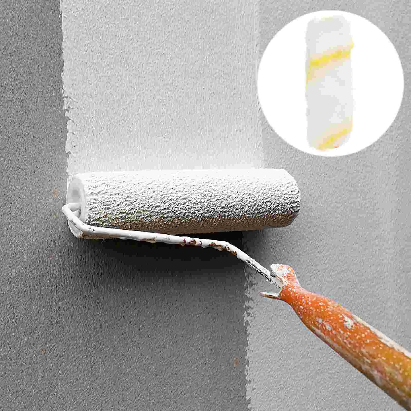 

20PCS Brush Roller House Painting Supplies Microfiber Roller Covers Roller Refill Cover Mohair Roller