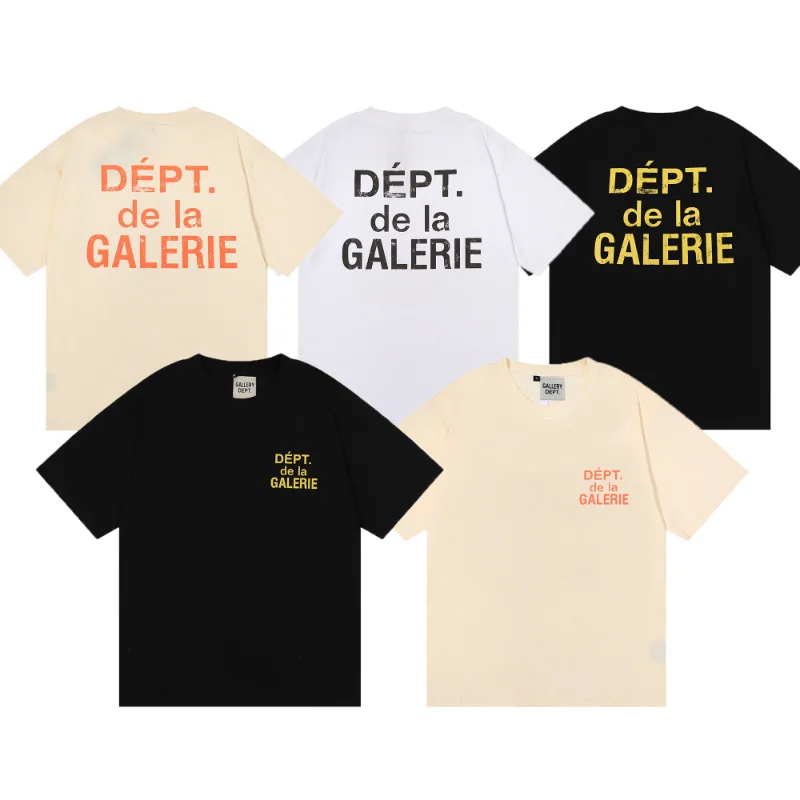 

ALLERY 2023ss DEPTT Shirt Men Women 1:1 Top Version Oversized Hip-hop Fashion T Shirt T Shirts for Men