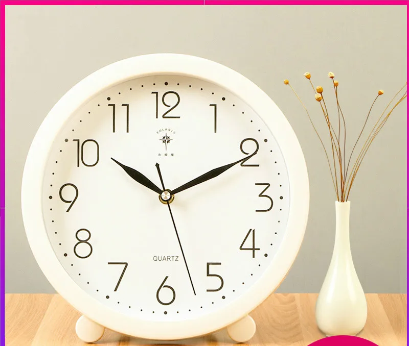 Настенные часы-маятник 25 см для гостиной креативные офисные настольные часы