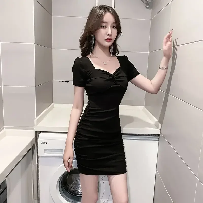 Женское мини-платье для ночного клуба сексуальная облегающая юбка с низким