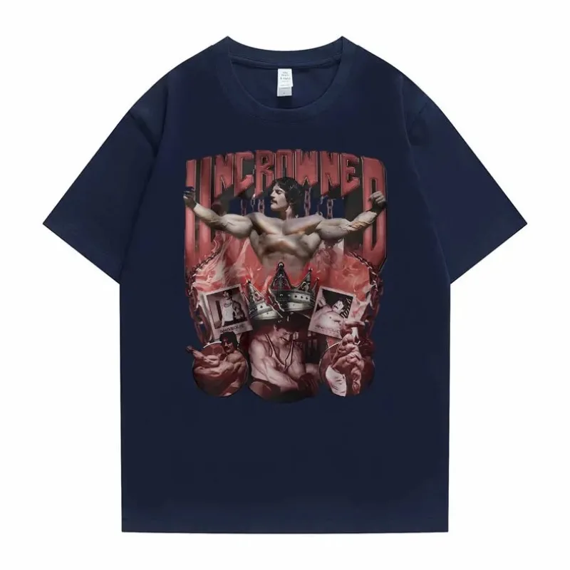 Забавная Короткая Футболка Мужская Винтажная Хлопковая Бейсбольная Рубашка С