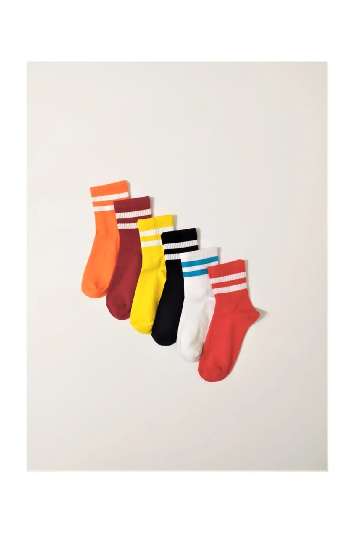 

6 шт. Носки в полоску