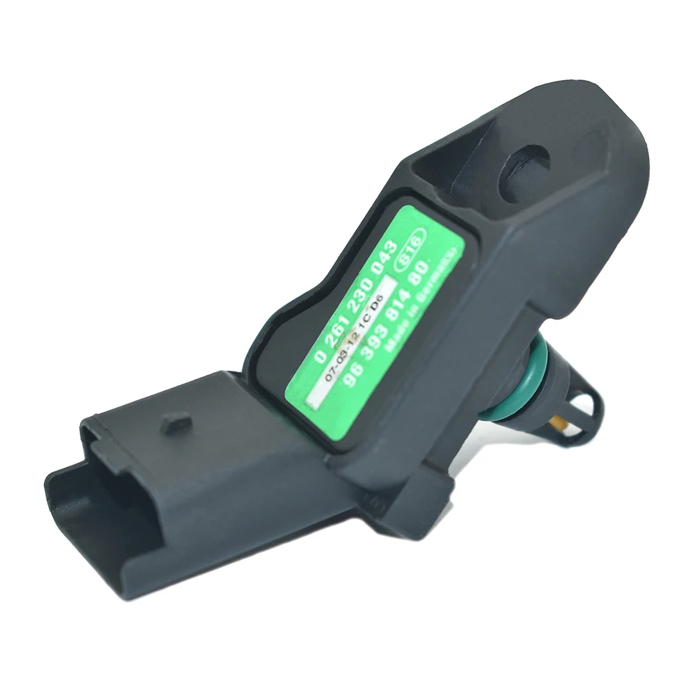 

Датчик абсолютного давления для коллектора Peugeot, Citroen 0261230043, 9639381480, 106, 206, 207, 307, 407, 807, OEM, 1 шт.