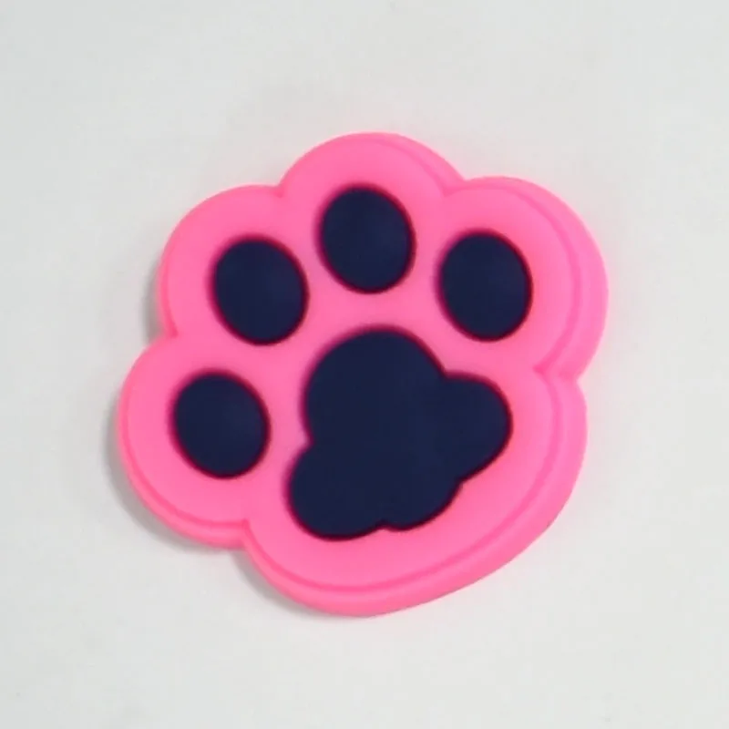 

1PCS Dog Paw Shoe Charms - PVC Shoe Bracelet Wristband Accessories for Girl Boys Adults Men Women Party Favor Gifts