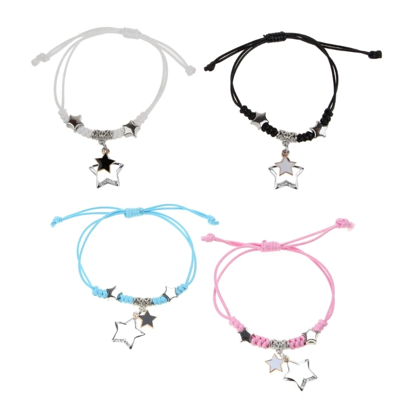 652F Набор браслетов для пар модный подходящий браслет модная цепочка на запястье