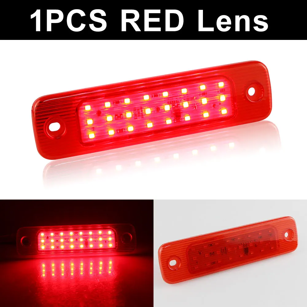 

1 шт. красный черный дымчатый светодиодный третий стоп-сигнал высокого уровня для Ford Transit MK7 2006 2007 2008 2009 2010 2011 2012-2014