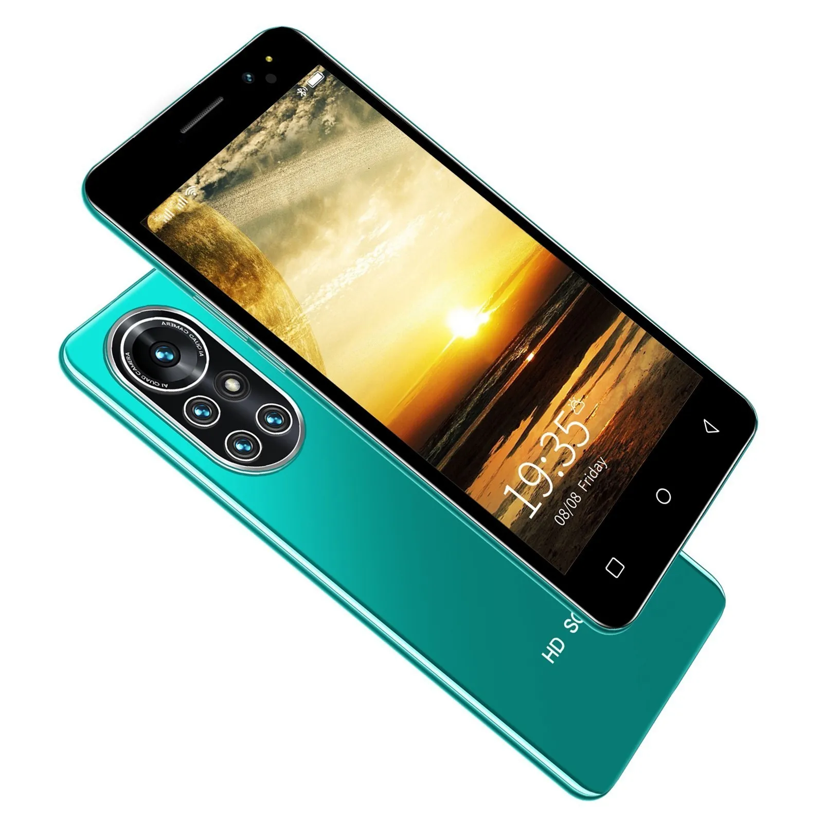 2022 CellPhone Cheap Smartphones On Android Nova 8 5.0-Inch Small Phone Face Unlock Full Screen 5.1 512 + 4G ROM |