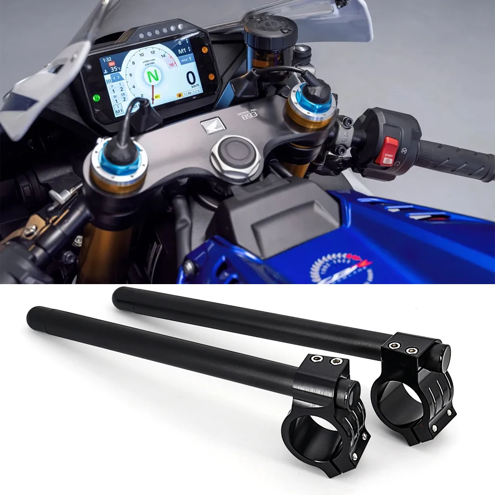 

Зажим на руль вилки Ons для Honda CBR1000RR CBR954RR RVT1000R RC51 CBR650R CBR600RR CBR500R CBR300R CBR250R CBR125R