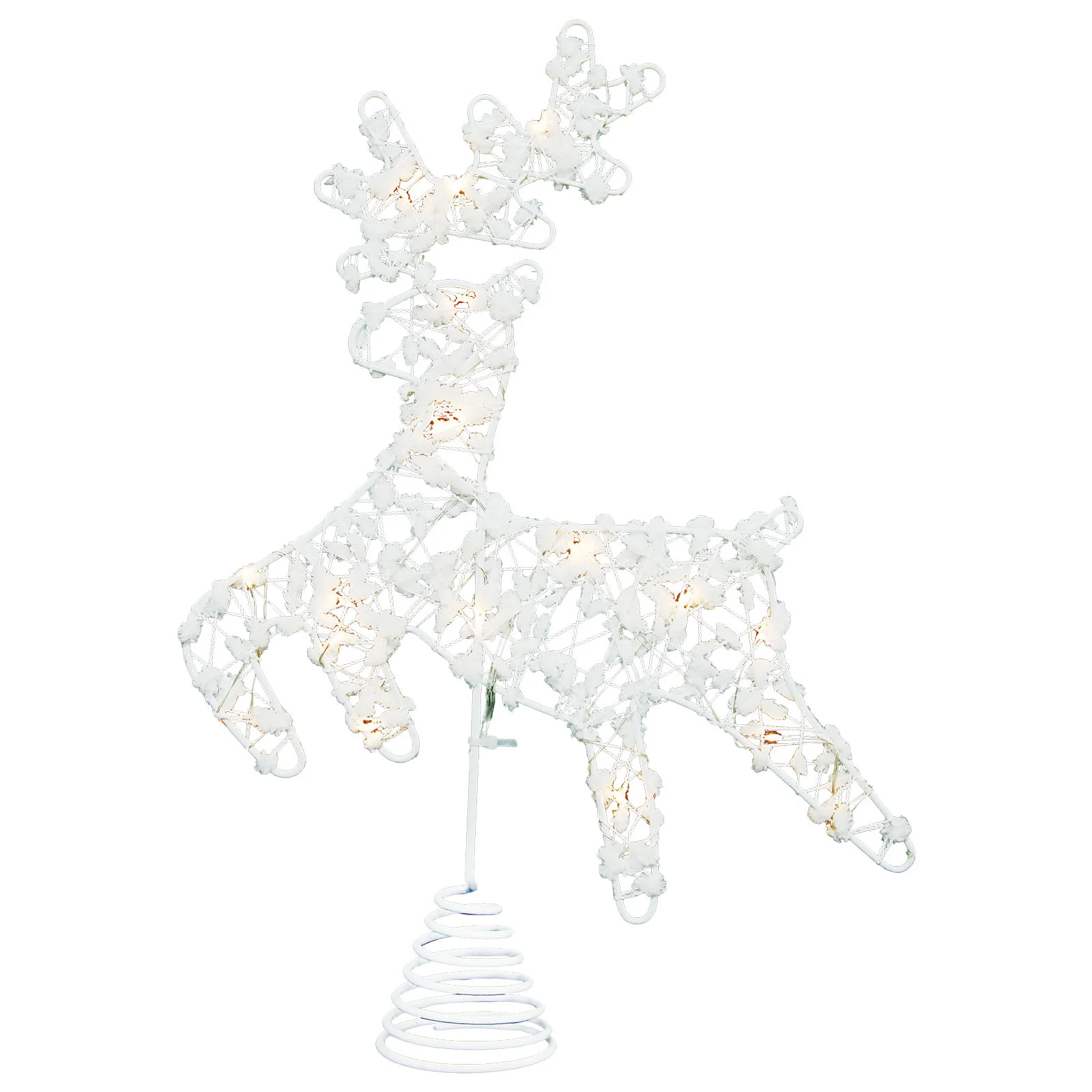 

Christmas Tree Topper Elk Decor Christmas Tree Elk Topper Xmas Tree Topper Elk with LED Lights