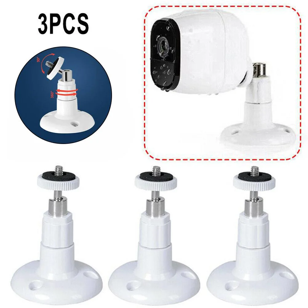 

Wall Mount Bracket For Ring Indoor Cam & Stick Up 360° Adjustable Brackets Camera Outdoor Indoor Oxidation Resistance