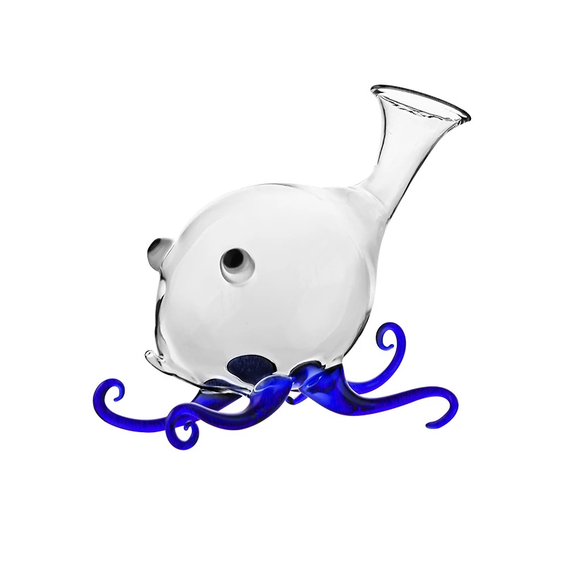 

Роскошный Стеклянный Винный контейнер Globefish, графин для питья, Быстрый Графин, стеклянный контейнер