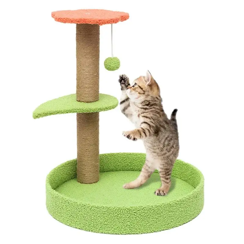 

Когтеточка Sisal для кошек, веревка из сизаля, с подставкой, для скалолазания и хранения