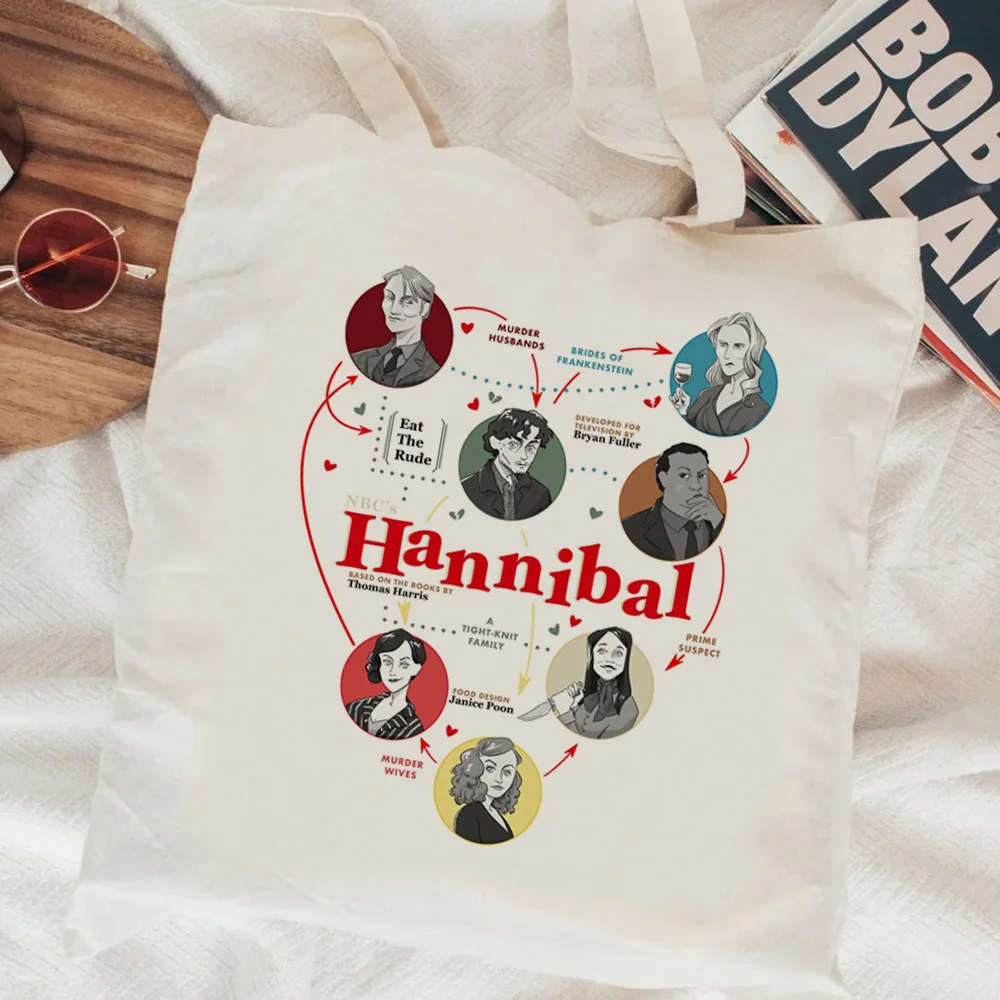 Фото Сумка для покупок Hannibal, перерабатываемая сумка eco bolsa, хлопковая многоразовая сумка-тоут, джутовая плетеная Сумка-тоут №3