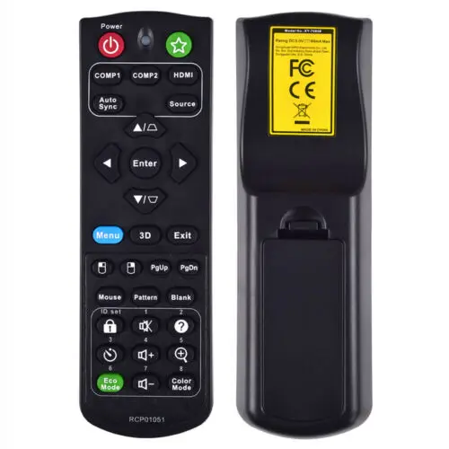Новый пульт дистанционного управления RCP01051 подходит для проектора Viewsonic PJD5155