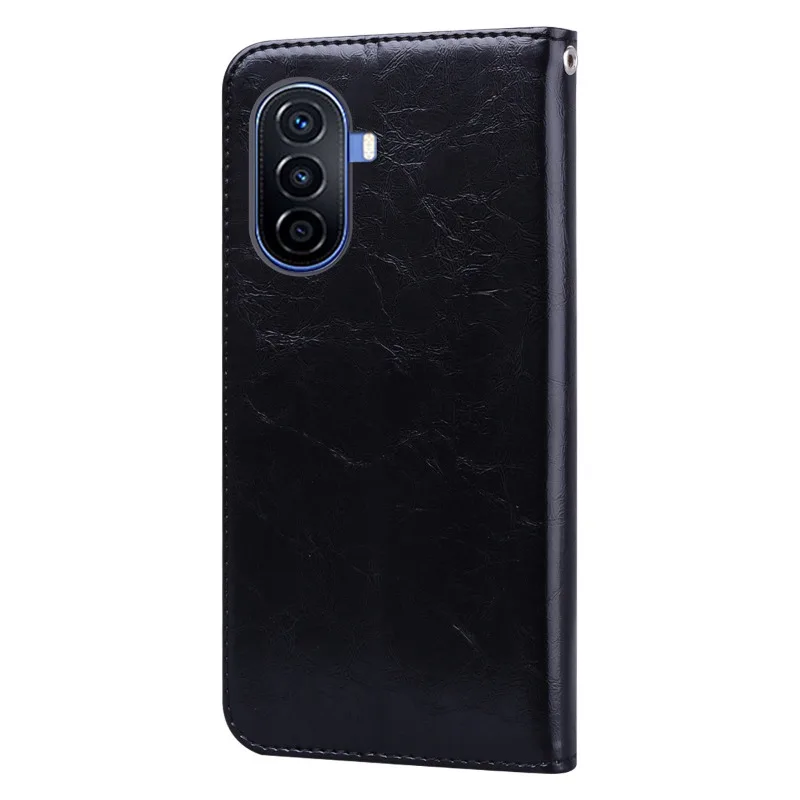 Кожаный флип-кошелек Huawei Nova держатель для карт Магнитный чехол-книжка NOVA Y70 Y 70 Plus