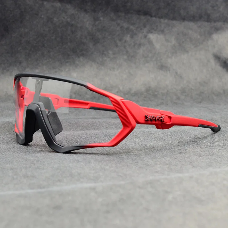 

New Windproof Color-changing Cycling Glasses Outdoor Sports Day and Night Dual-use Running Mountain Road Bike Goggles
