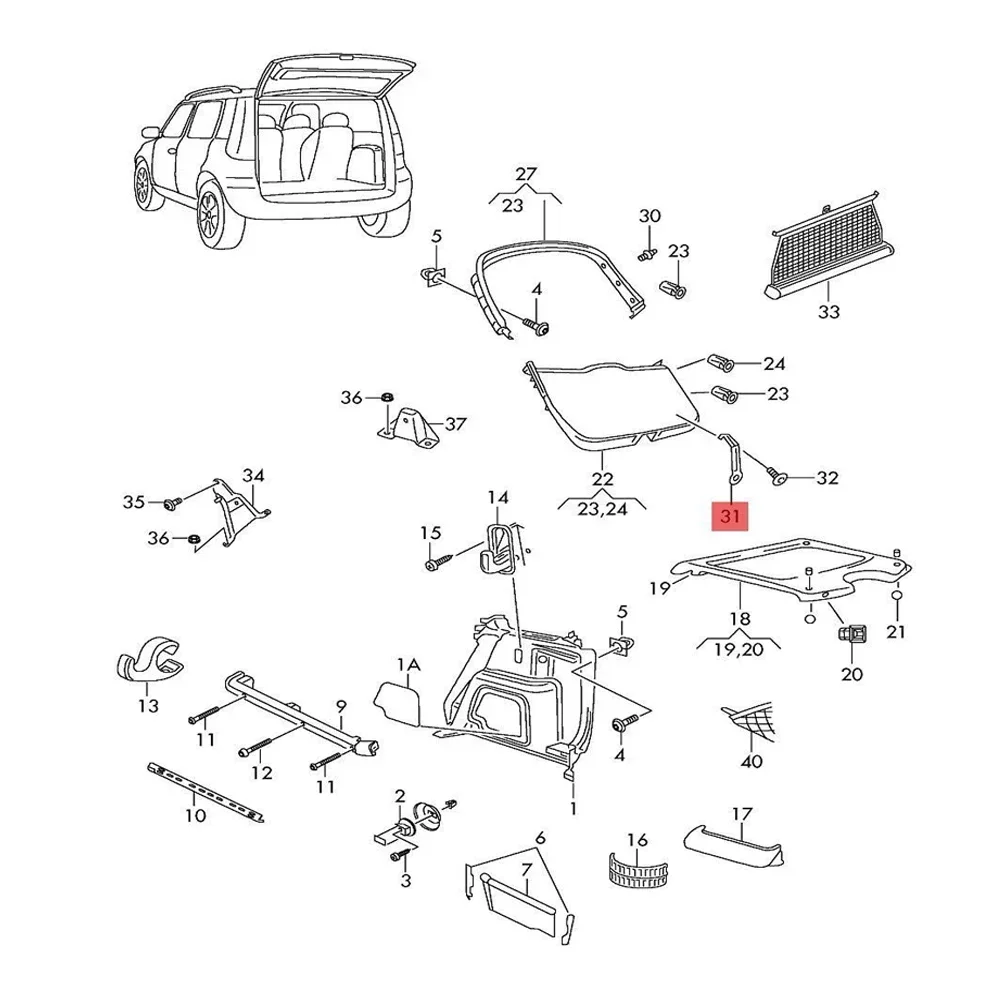 Для Skoda Octavia 2 2004-2013 Fabia II 2007-2015 Yeti 2010-2015 Новая задняя дверь багажника ручка крышки