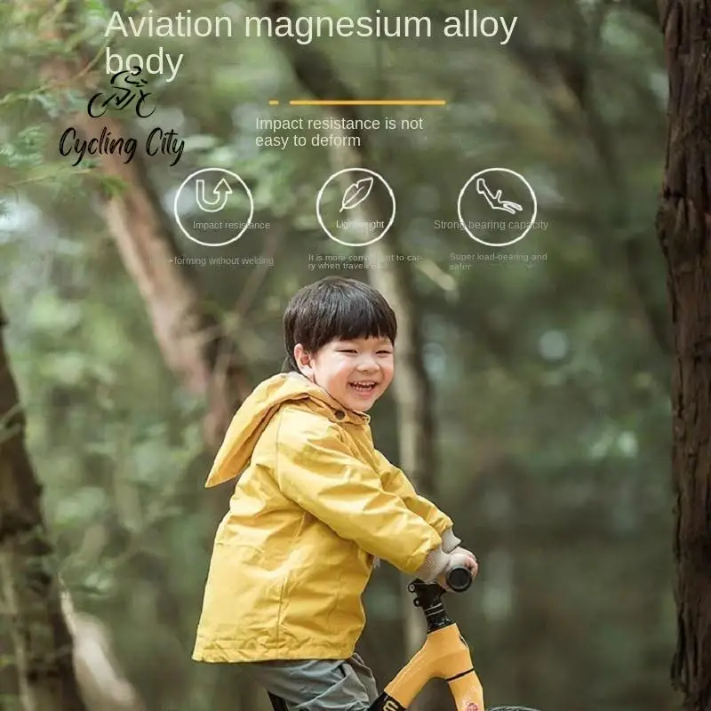 Детский сбалансированный велосипед двухколесный из магниевого сплава с