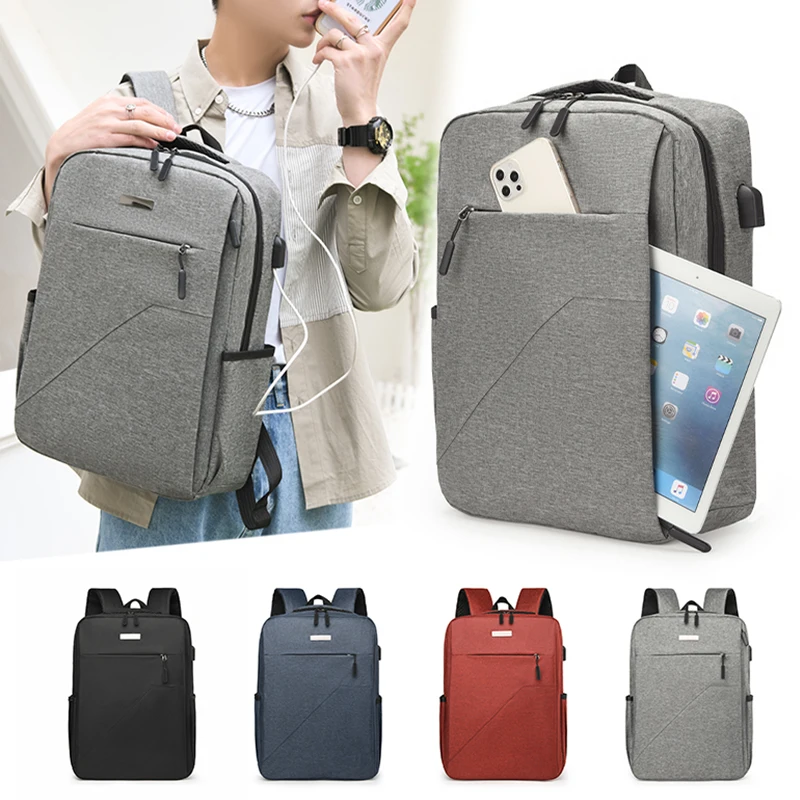 

Рюкзак для мужчин и женщин, Вместительная дорожная сумка для компьютера, модный ранец для колледжа