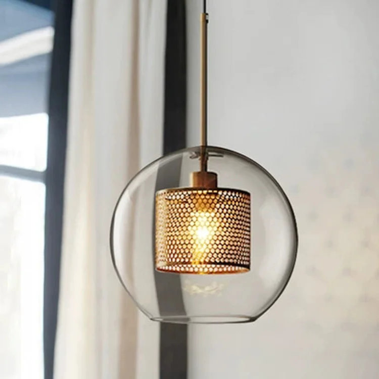 

chandelier vintage oval ball retro pendant light hanging turkish lamps scandinavian deco maison chandeliers ceiling