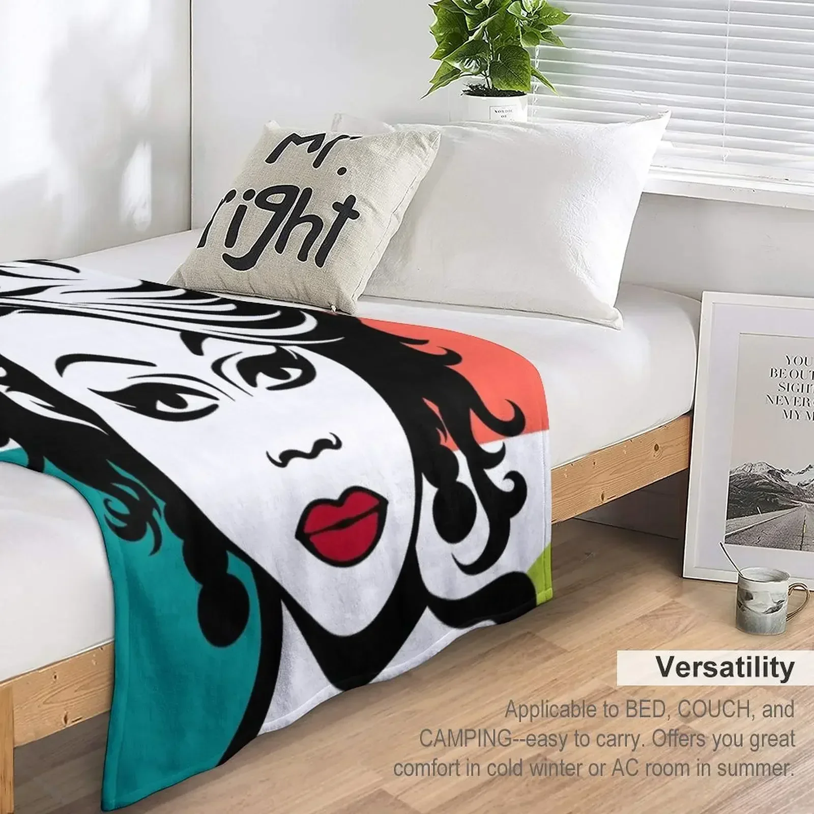 Одеяло RuPaul в стиле поп-арт милые одеяла клетку Polar