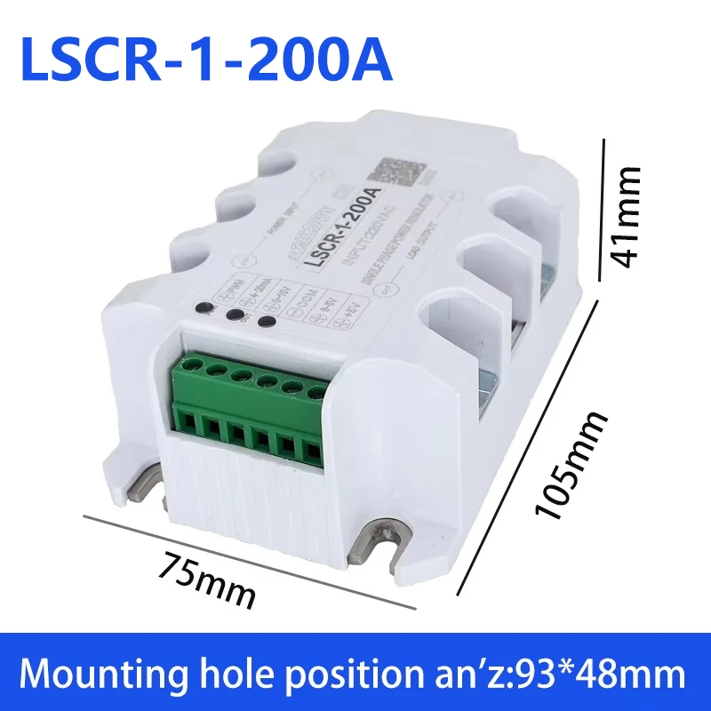 Однофазный модуль регулирования напряжения 200 А регулятор мощности SCR
